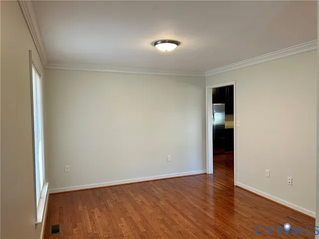 wooden floor in an empty room