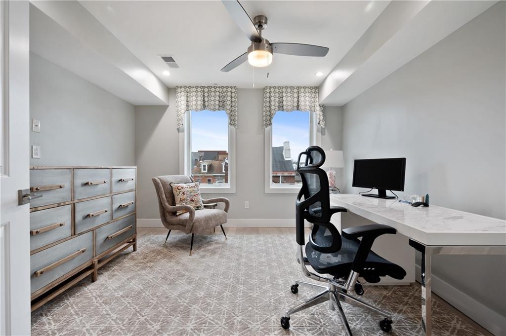 172 43rd Street Pittsburgh, PA 15201 - Photo 12 of 25 a view of a workspace with furniture