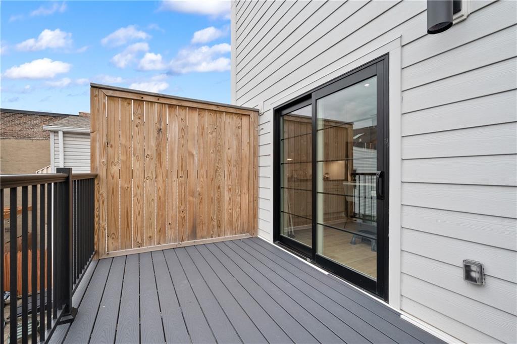 172 43rd Street Pittsburgh, PA 15201 - Photo 8 of 25 a view of wooden balcony