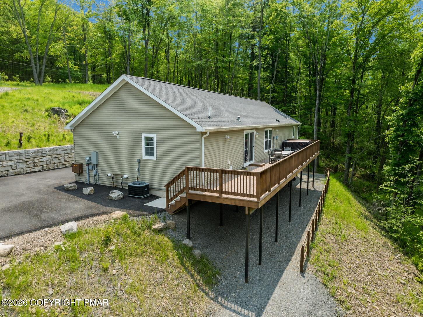 2016 Locust Ridge Road Pocono Lake, PA 18347 - Photo 1 of 82 a view of a house with pool and chairs