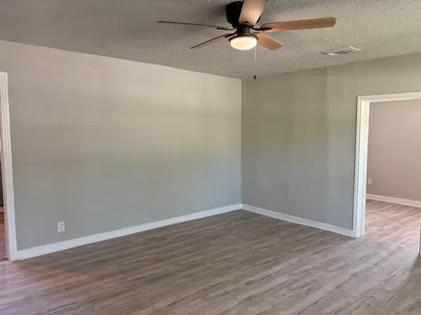 wooden floor in an empty room