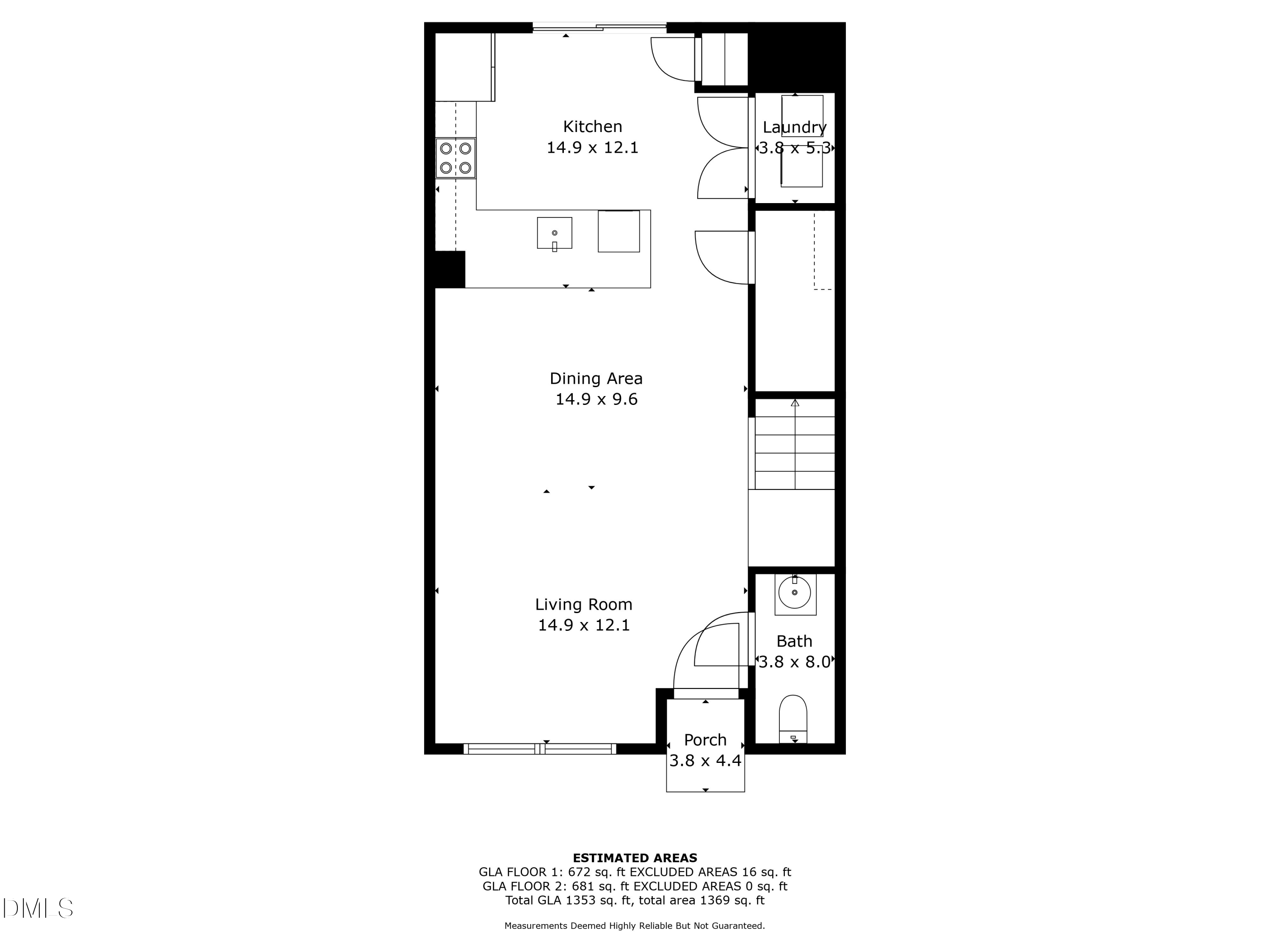 3028 Spline Circle Raleigh, NC 27610 - Photo 26 of 27 a picture of a floor plan