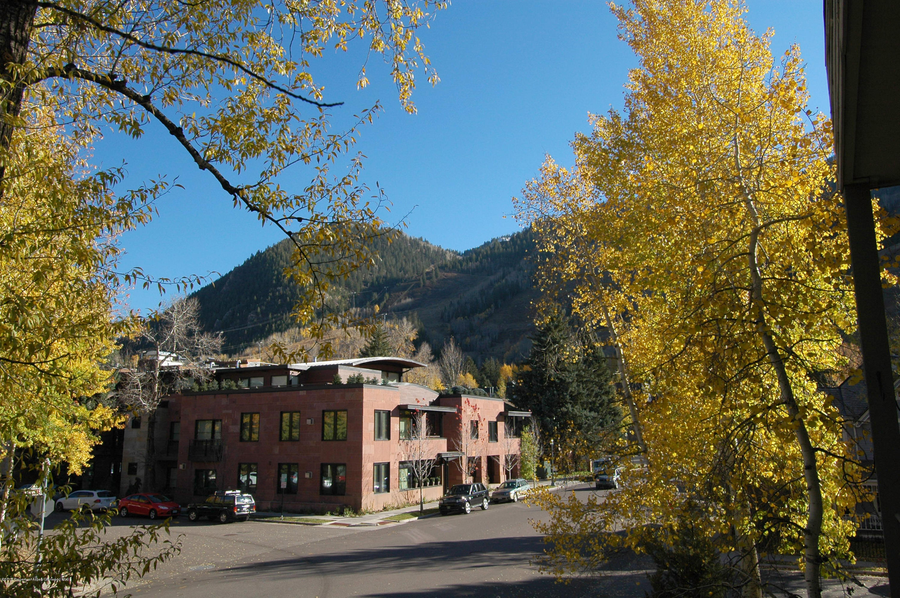 311 South Aspen Street, Unit 6 Aspen, CO 81611 - Photo 12 of 12 a view of a large building with a tree in the background