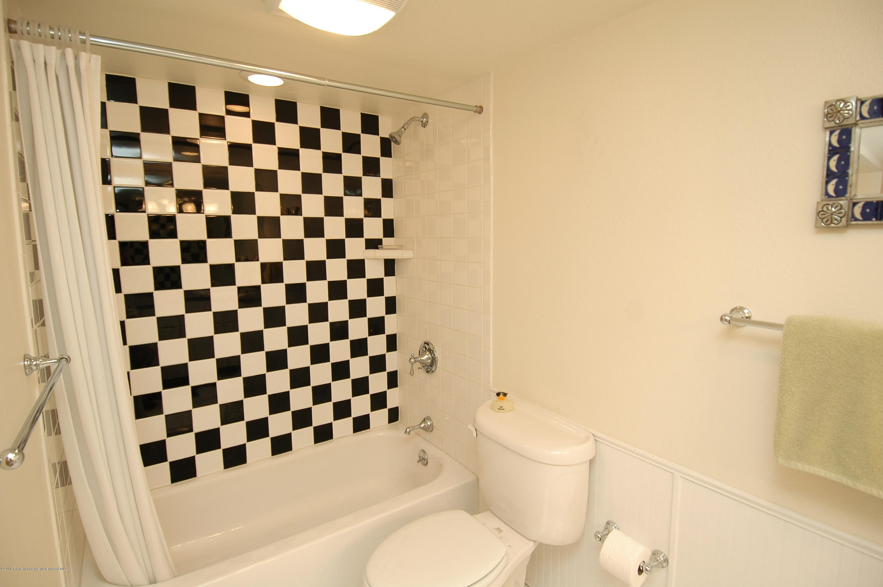 311 South Aspen Street, Unit 6 Aspen, CO 81611 - Photo 10 of 12 a bathroom with a bathtub and a toilet