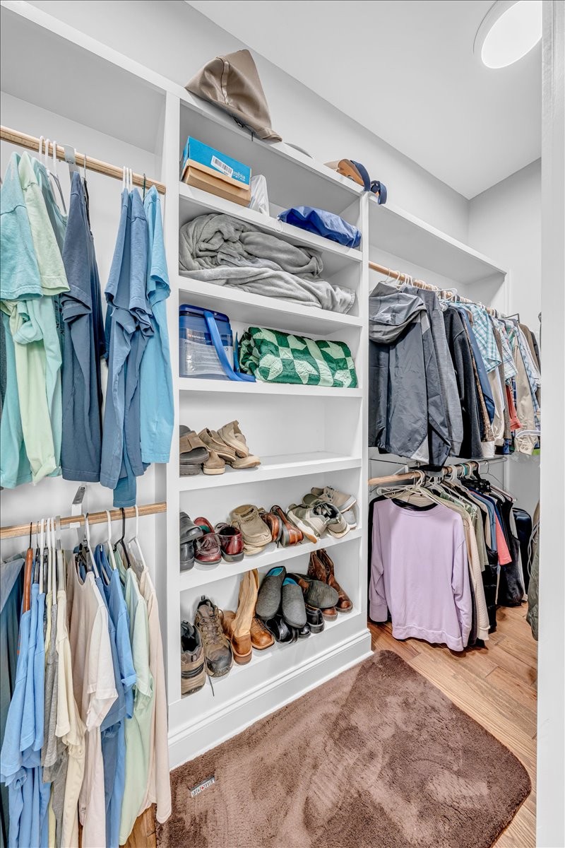 667 Rutherford Lane Smithville, TN 37166 - Photo 49 of 89 a view of walk in closet with clothes and shoes