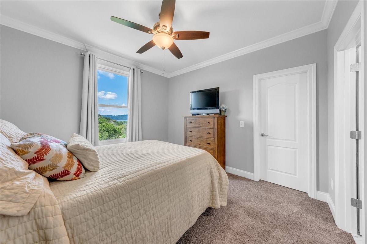 667 Rutherford Lane Smithville, TN 37166 - Photo 51 of 89 a bedroom with a bed and a tv