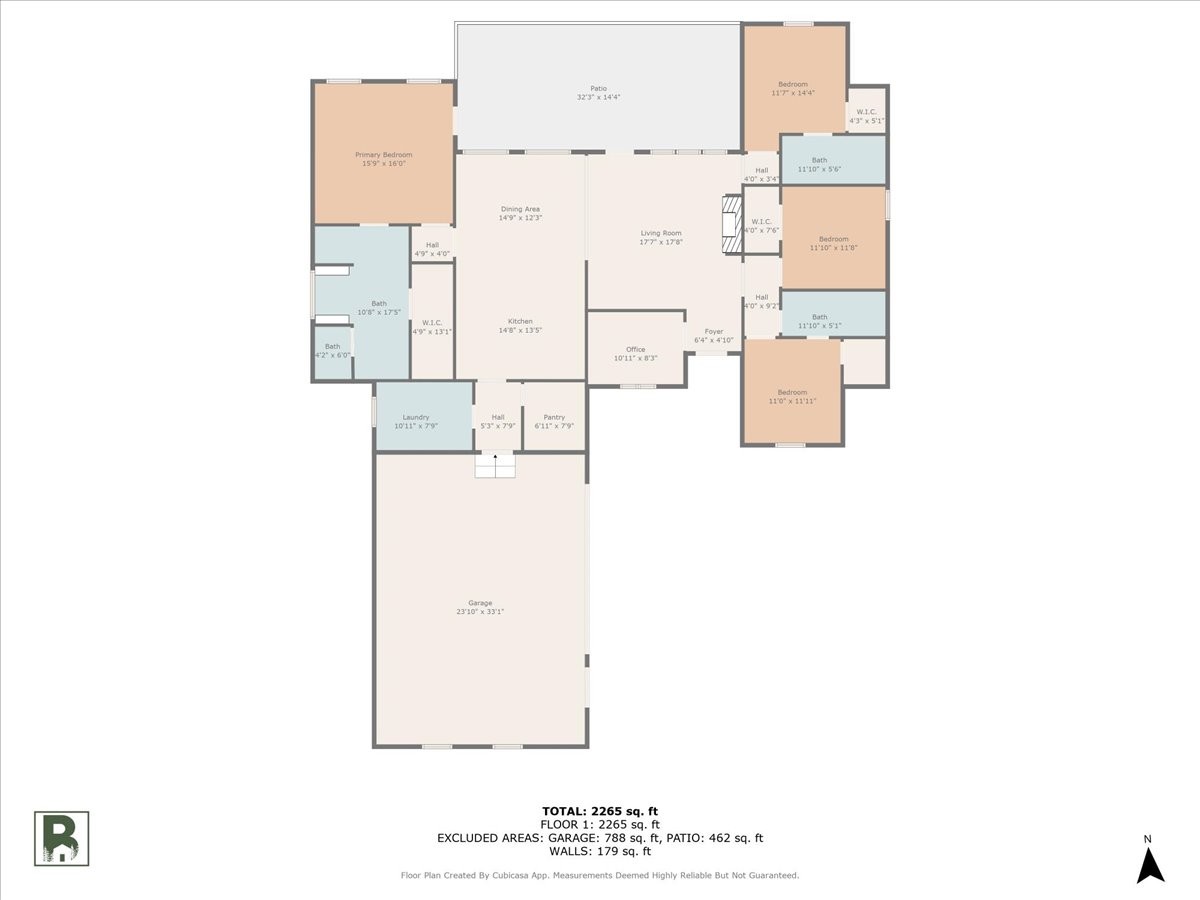 667 Rutherford Lane Smithville, TN 37166 - Photo 88 of 89 a picture of floor plan