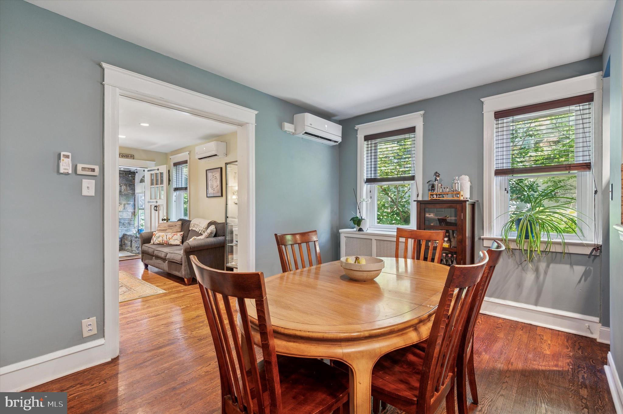 13 Chatham Road Ardmore, PA 19003 - Photo 13 of 35 a view of a a dining room with furniture window and wooden floor
