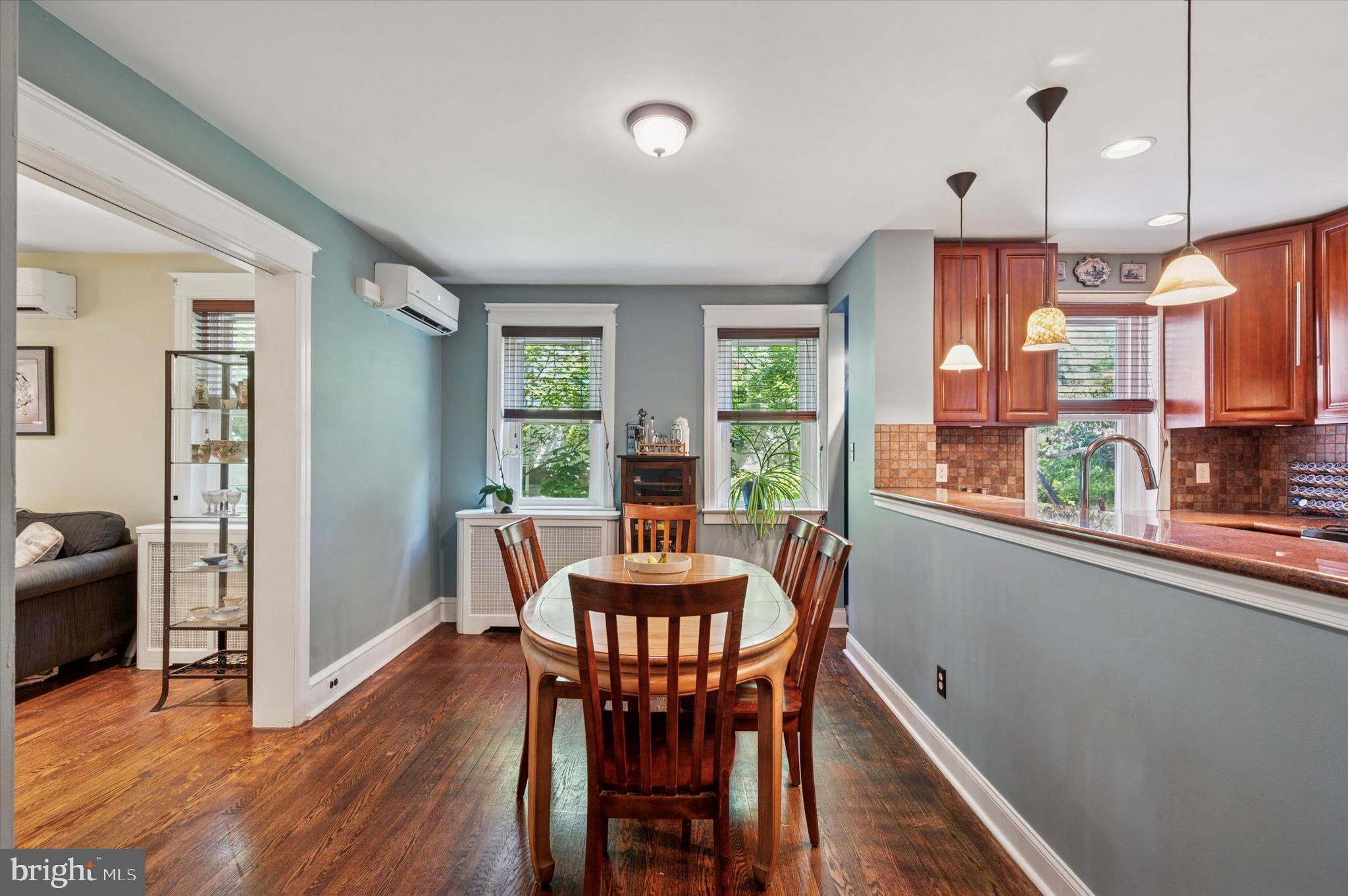 13 Chatham Road Ardmore, PA 19003 - Photo 15 of 35 a view of a dining room with furniture window and wooden floor