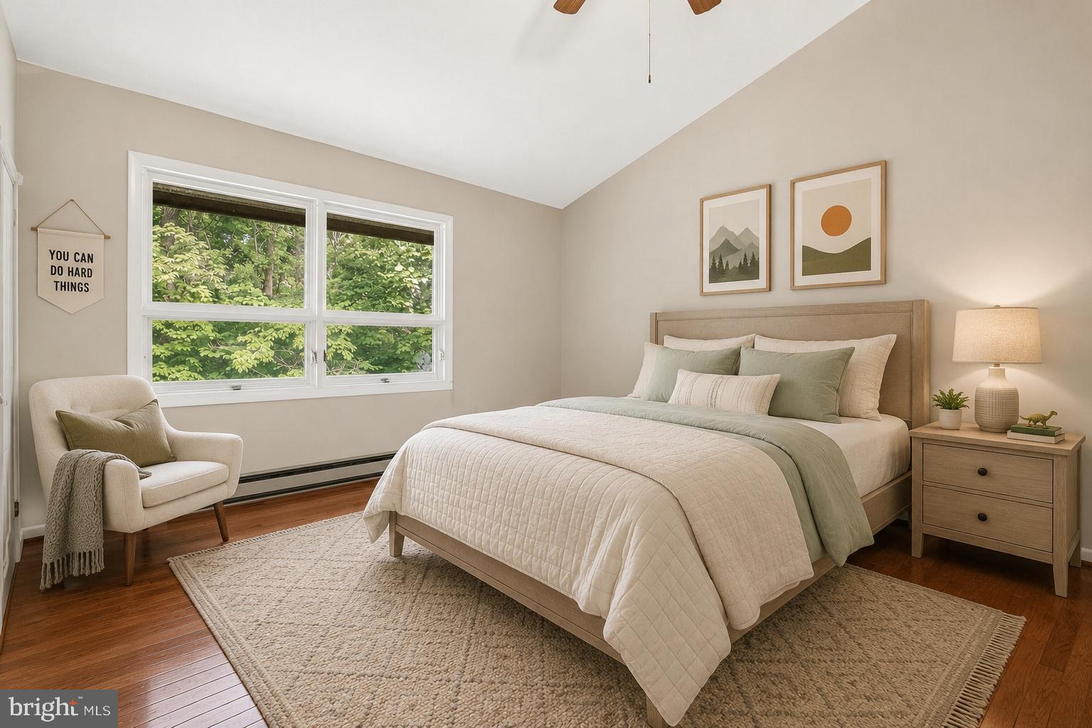 2748 Bennies Hill Road Middletown, MD 21769 - Photo 38 of 74 a bedroom with a bed and glass window