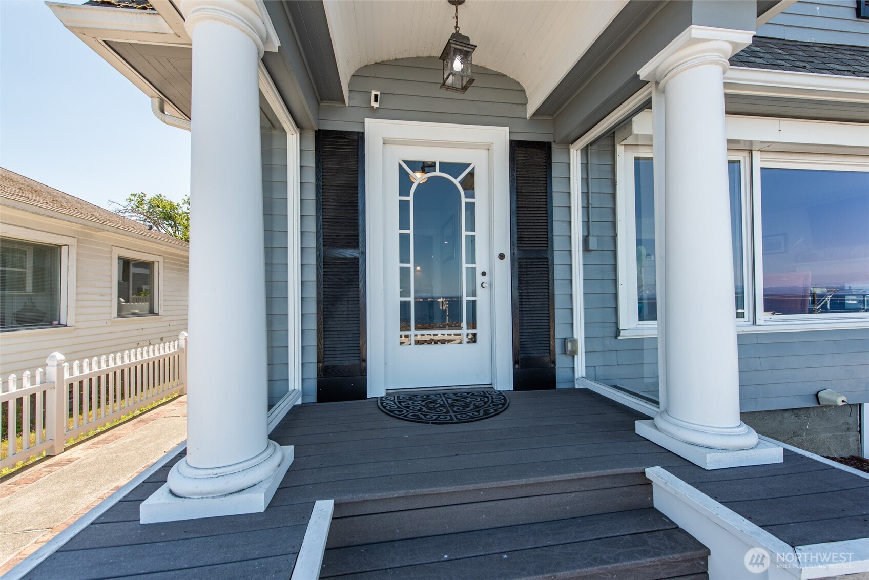 410 East Front Street Port Angeles, WA 98362 - Photo 29 of 32 a view of front door and bedroom with wooden floor