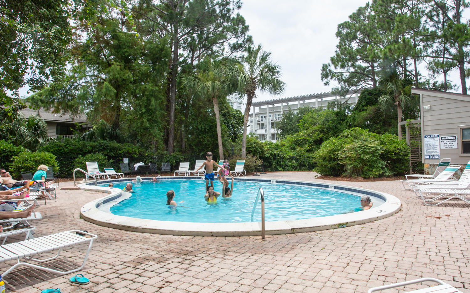 43 Cassine Way, Unit 402 Santa Rosa Beach, FL 32459 - Photo 51 of 52 a view of a swimming pool with a patio