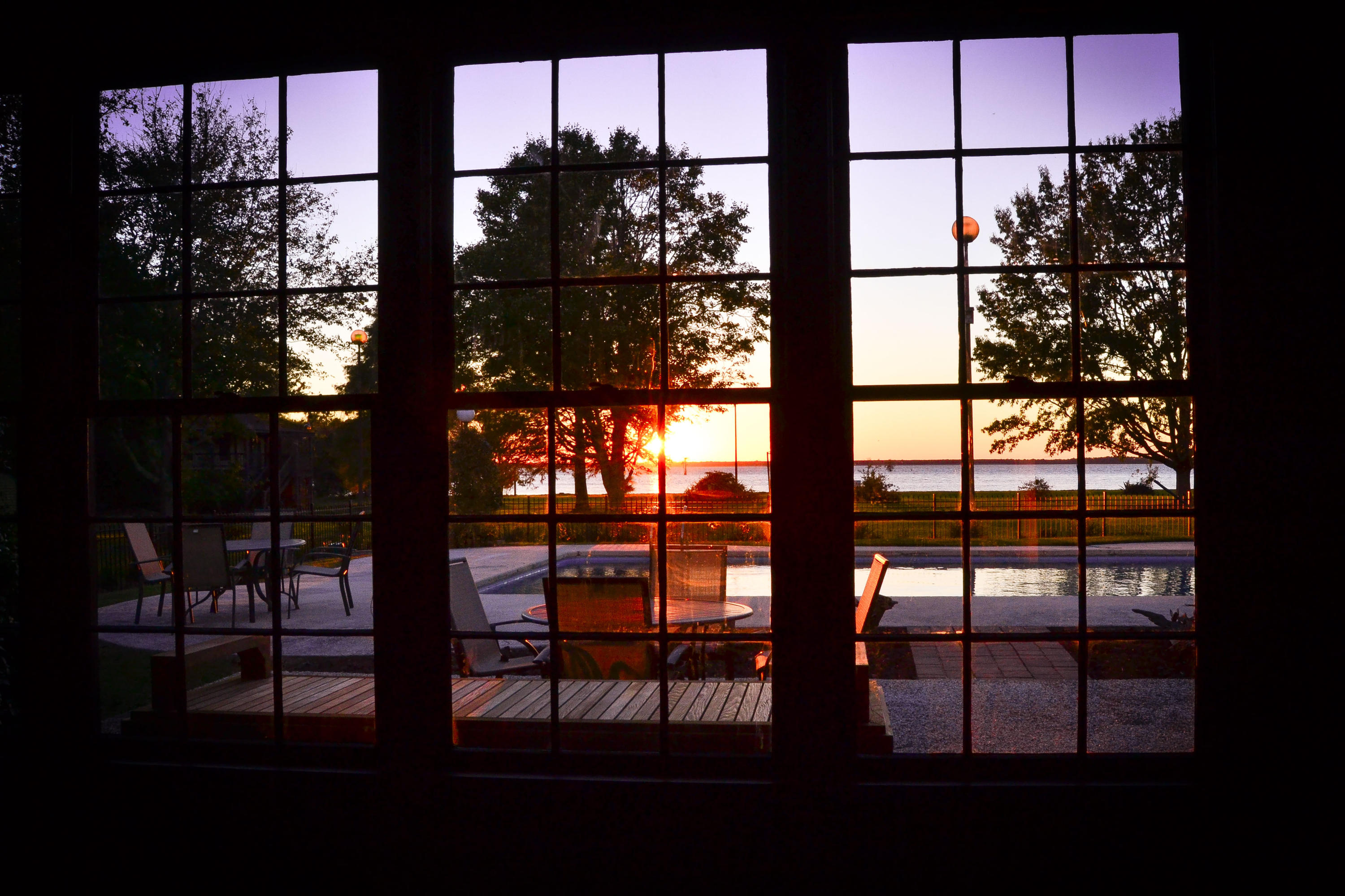 2205 Pinopolis Road Pinopolis, SC 29469 - Photo 12 of 59 Sunset from Living Room