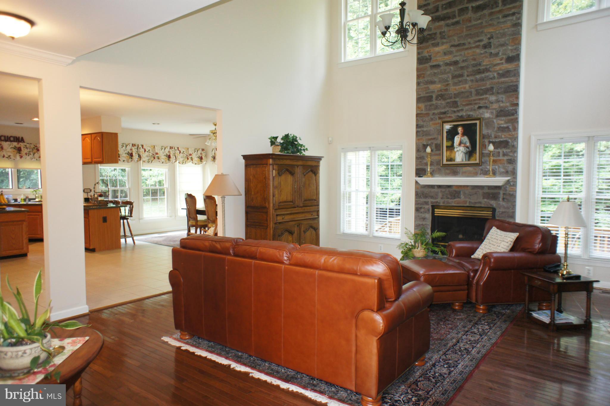 10871 Meanderview Court Manassas, VA 20111 - Photo 9 of 30 Family Room - stone fireplace