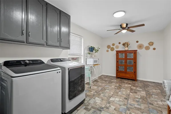 a view of a storage & utility room