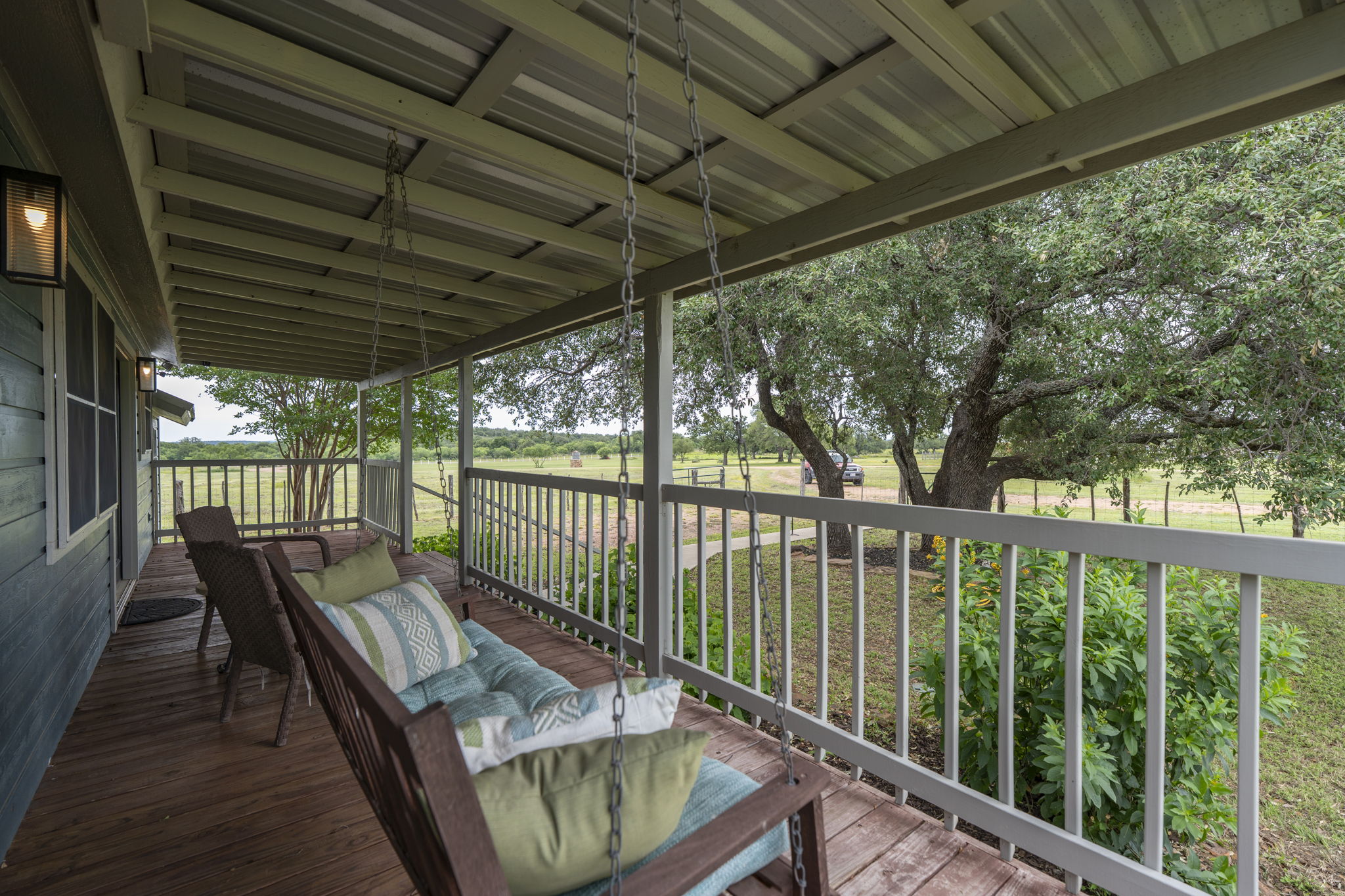 225 Ischar Lane Mason, TX 76856 - Photo 7 of 37 a view of a two chairs in the balcony