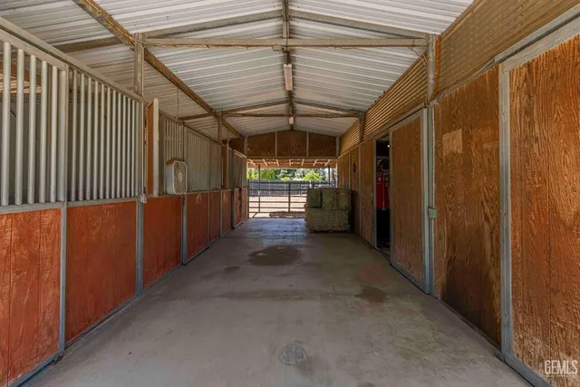 a view of outdoor space with deck and furniture