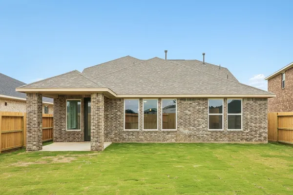 a house with a outdoor space