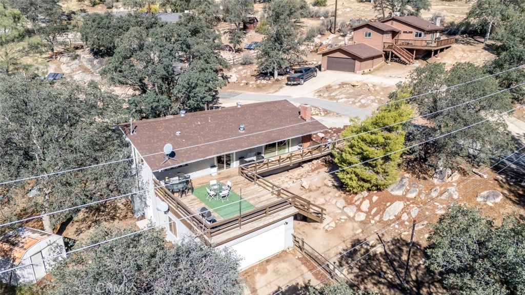 245 Mountain Shadow Road Wofford Heights, CA 93285 - Photo 29 of 72 an aerial view of residential houses with outdoor space