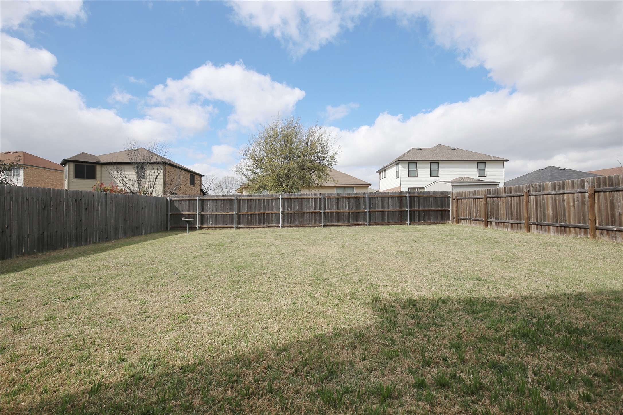 213 Rim Rock Drive Leander, TX 78641 - Photo 19 of 21 a view of a backyard