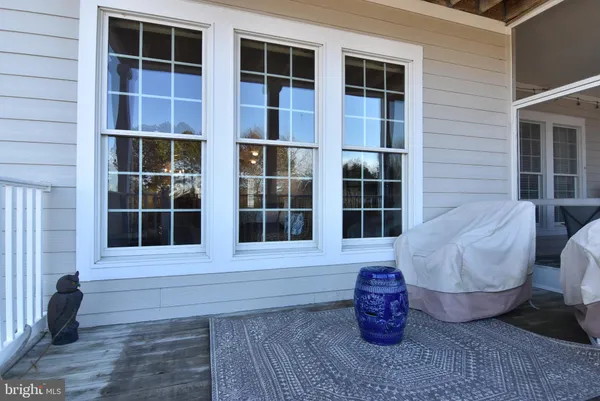 a front view of a house with a window