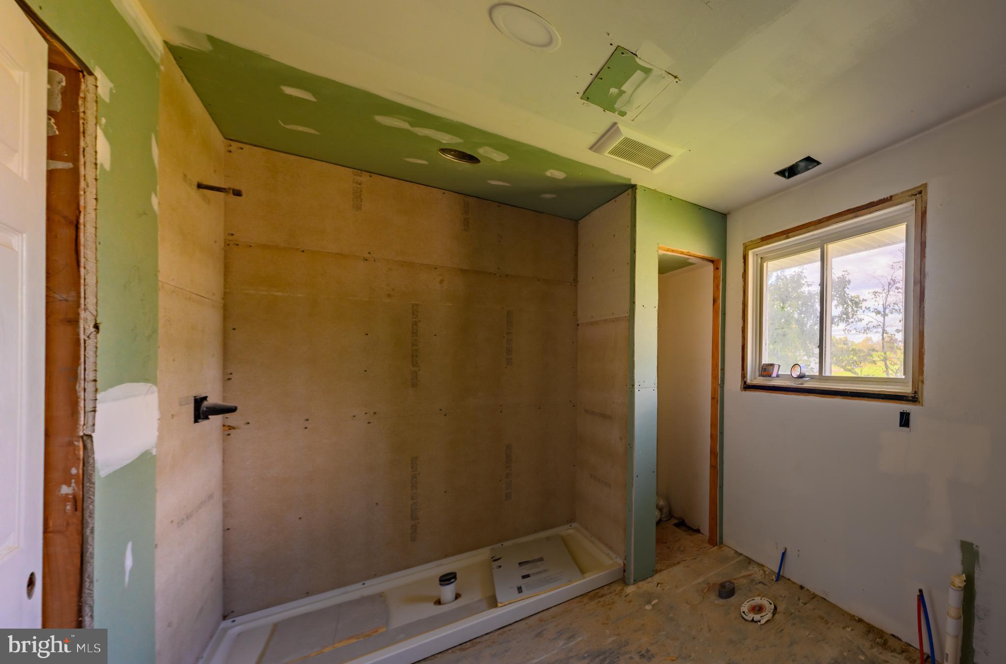 1180 South Trooper Road Norristown, PA 19403 - Photo 11 of 19 Master bath shower & plumbing for double vanity