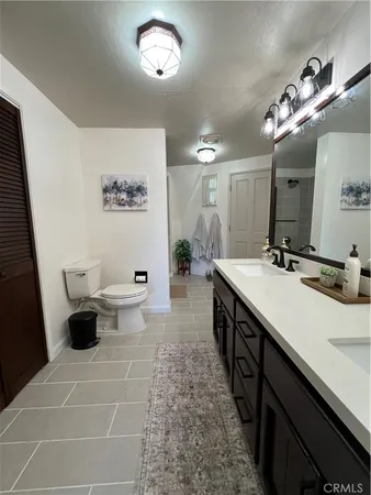 a view of a city with sunset view