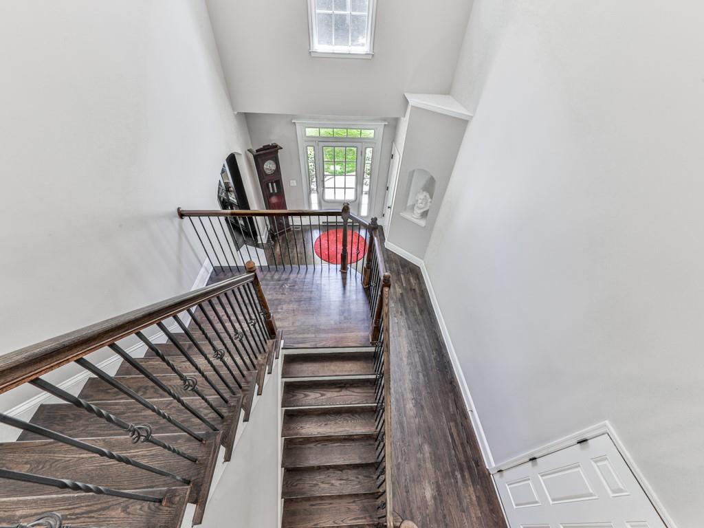 619 Riverbend Way Canton, GA 30114 - Photo 24 of 76 a view of entryway with wooden floor
