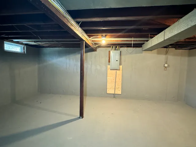 a view of empty room