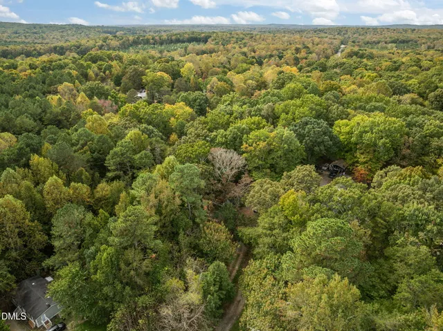 a view of a yard with an outdoor space