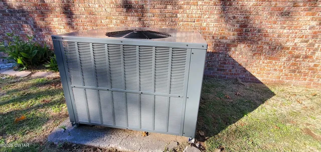 a view of a wooden door