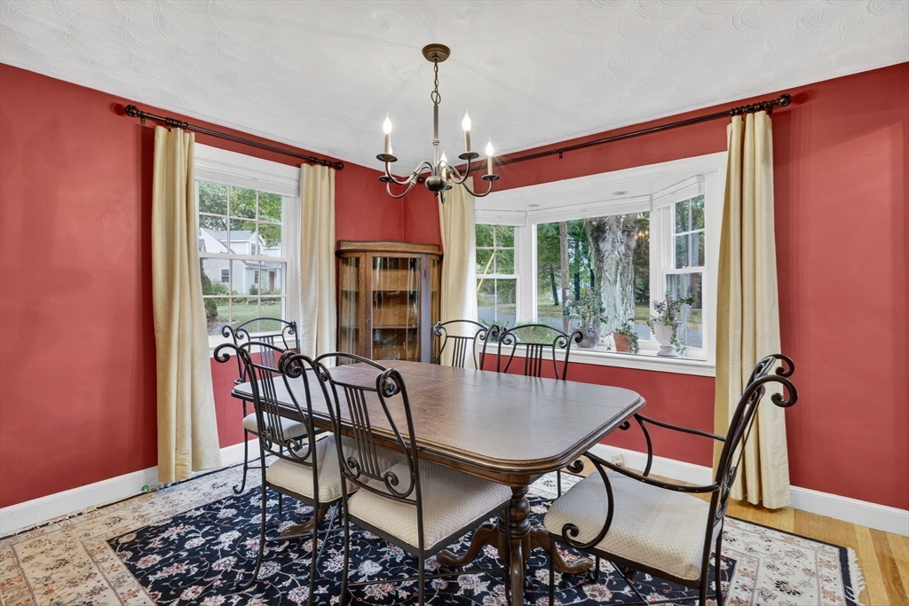 14 Ferndale Road Natick, MA 01760 - Photo 16 of 33 a view of a dining room with furniture window and outside view
