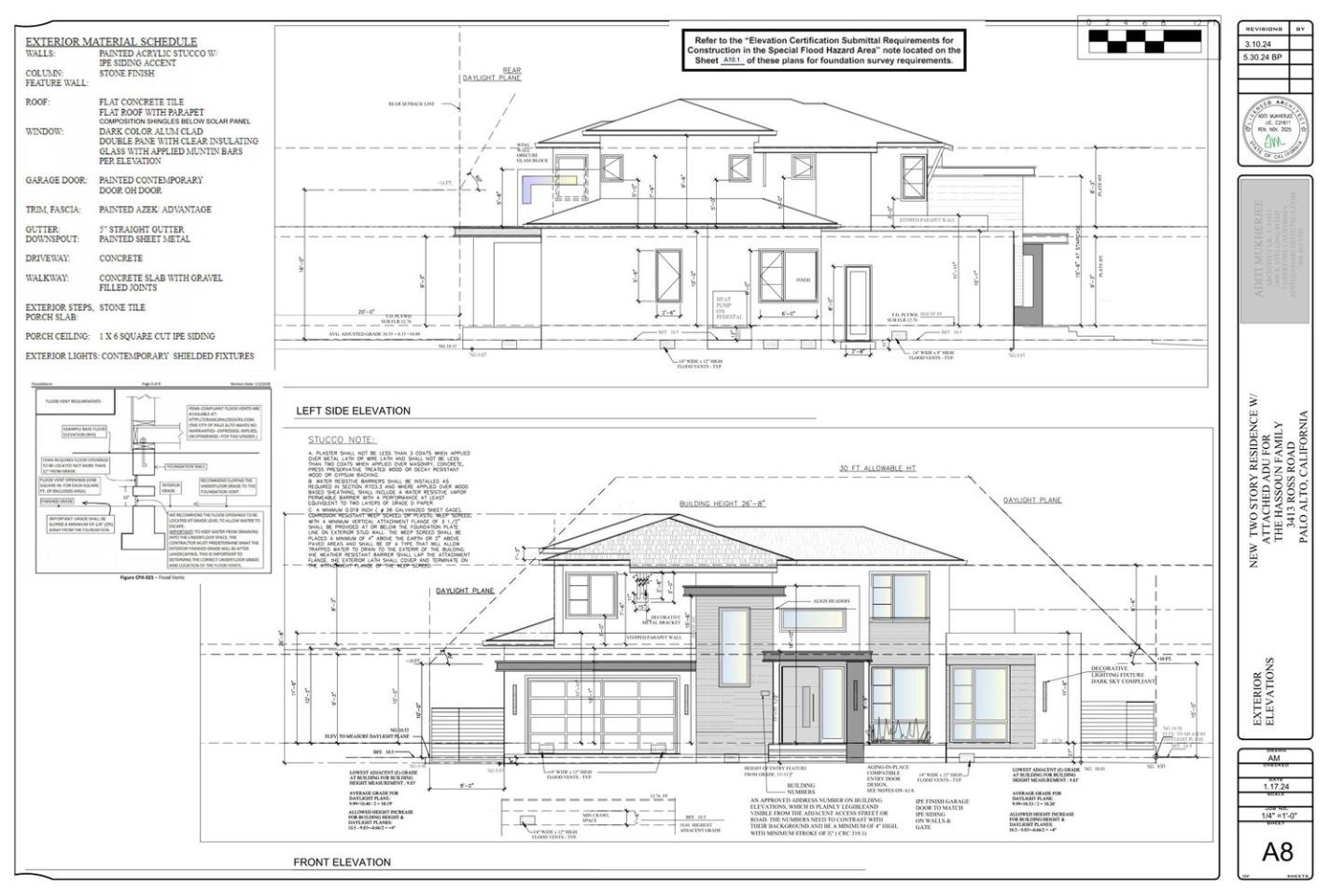 3413 Ross Road Palo Alto, CA 94303 - Photo 5 of 6 a black and white photo of a white building