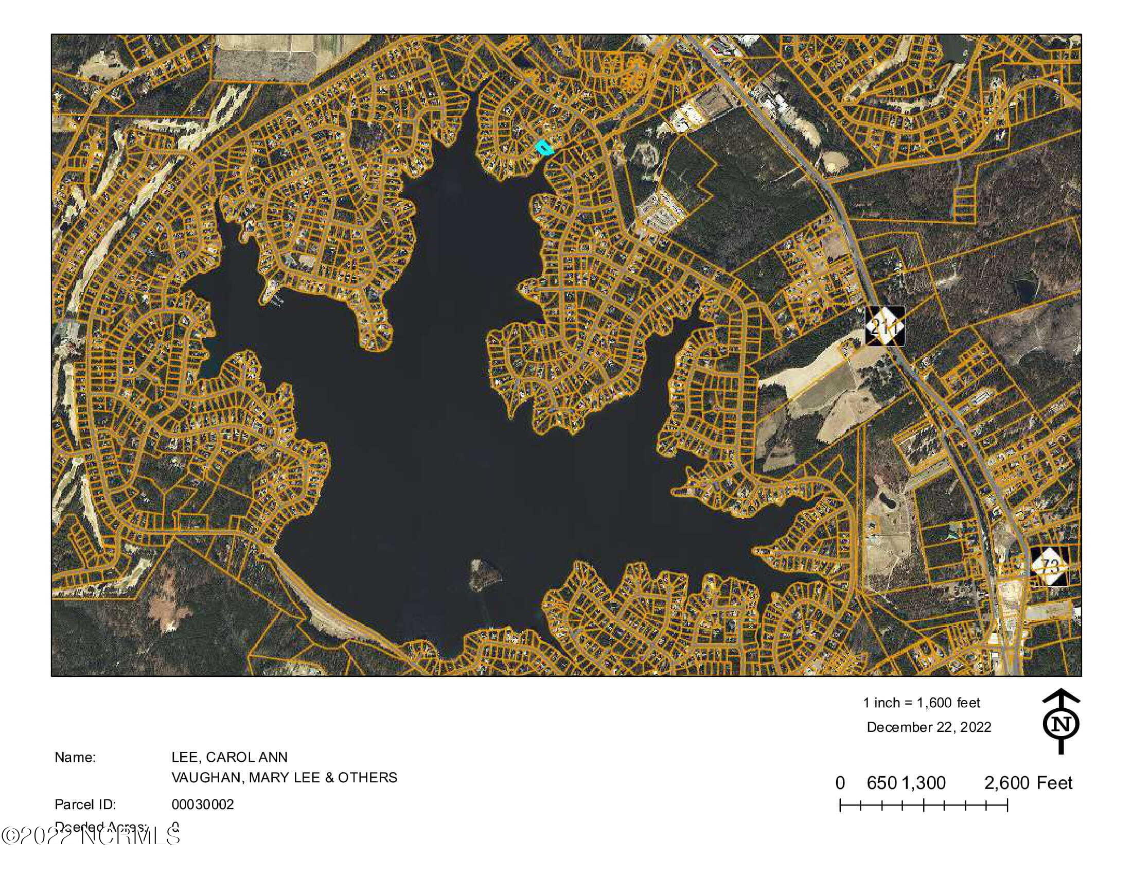 111 Owens Circle West End, NC 27376 - Photo 8 of 33 Aerial, lake view (sm)-1