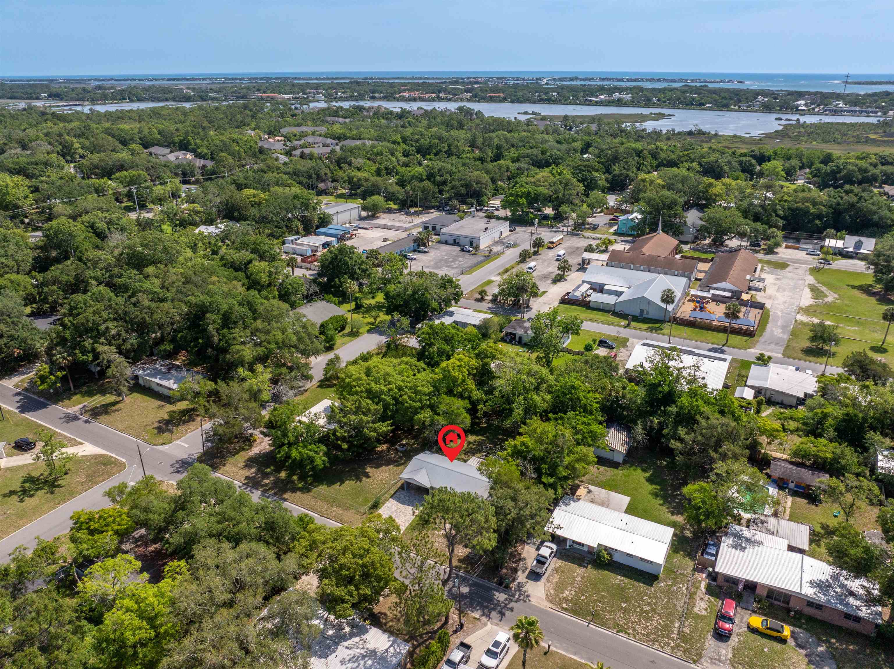 227 North Whitney Street St. Augustine, FL 32084 - Photo 30 of 35 an aerial view of multiple house