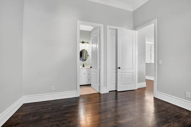 a view of a glass door with glass door