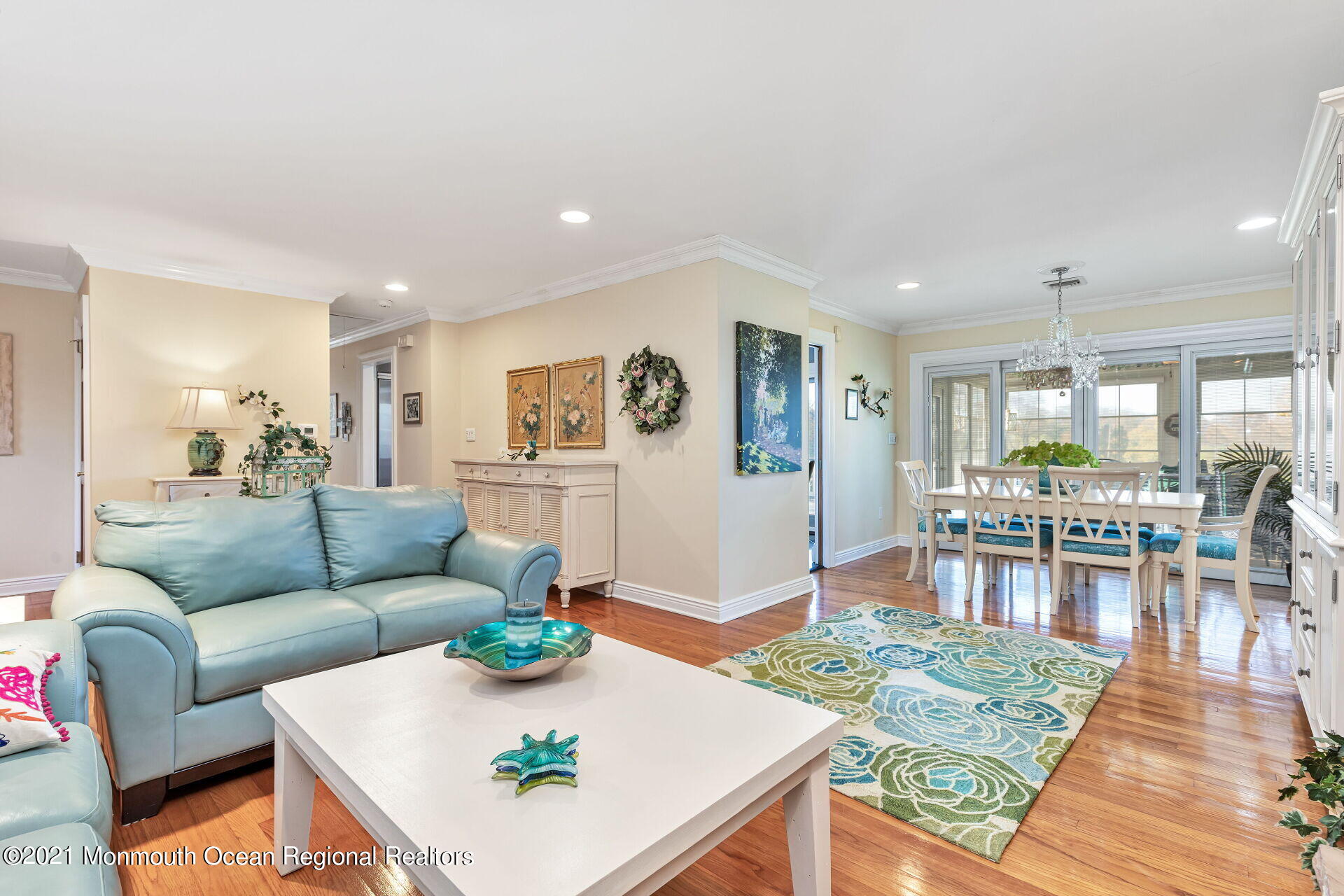 81 Portland Road Atlantic Highlands, NJ 07716 - Photo 17 of 65 a living room with furniture and wooden floor