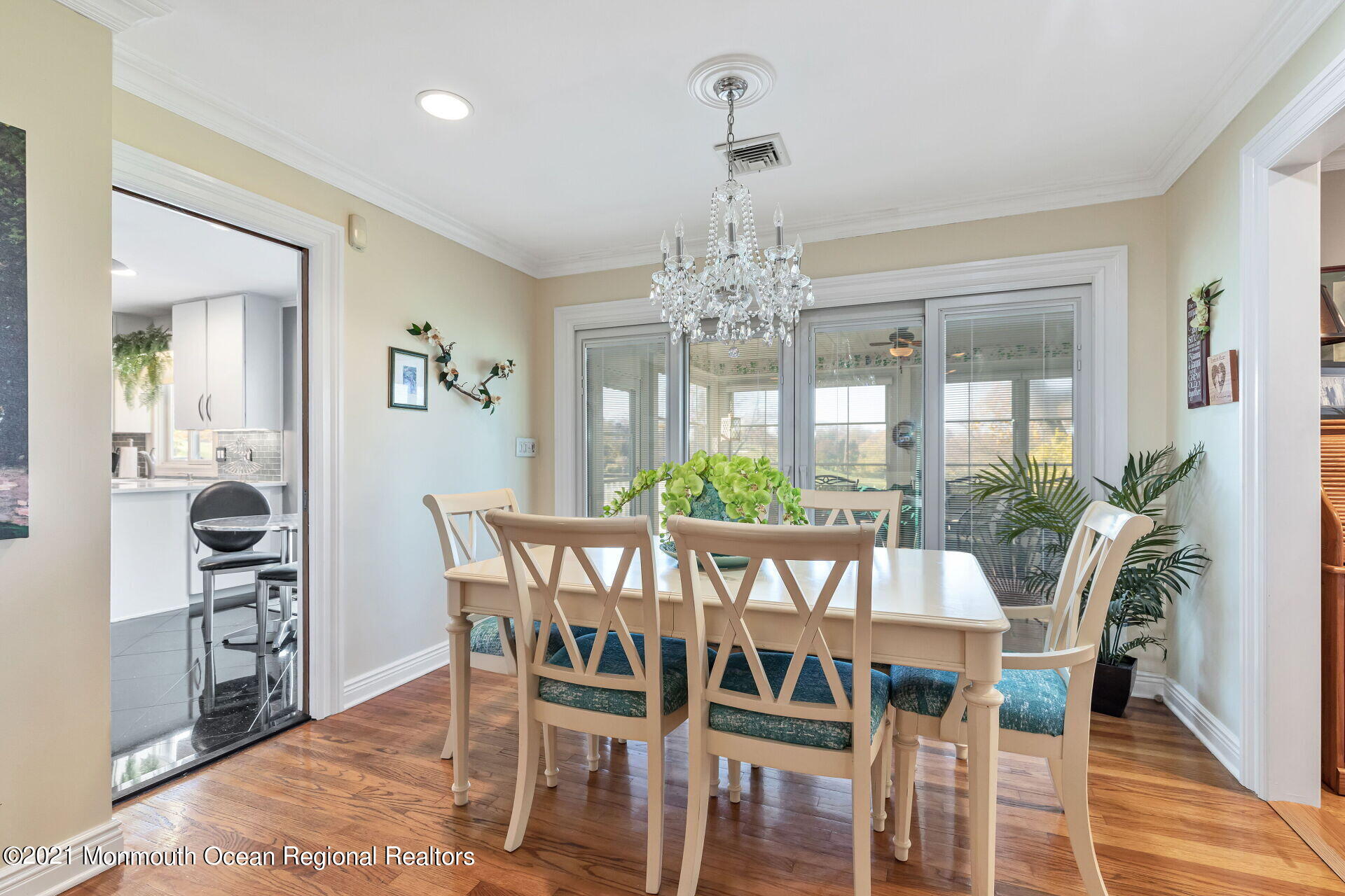 81 Portland Road Atlantic Highlands, NJ 07716 - Photo 18 of 65 a view of a dining room with furniture window and wooden floor