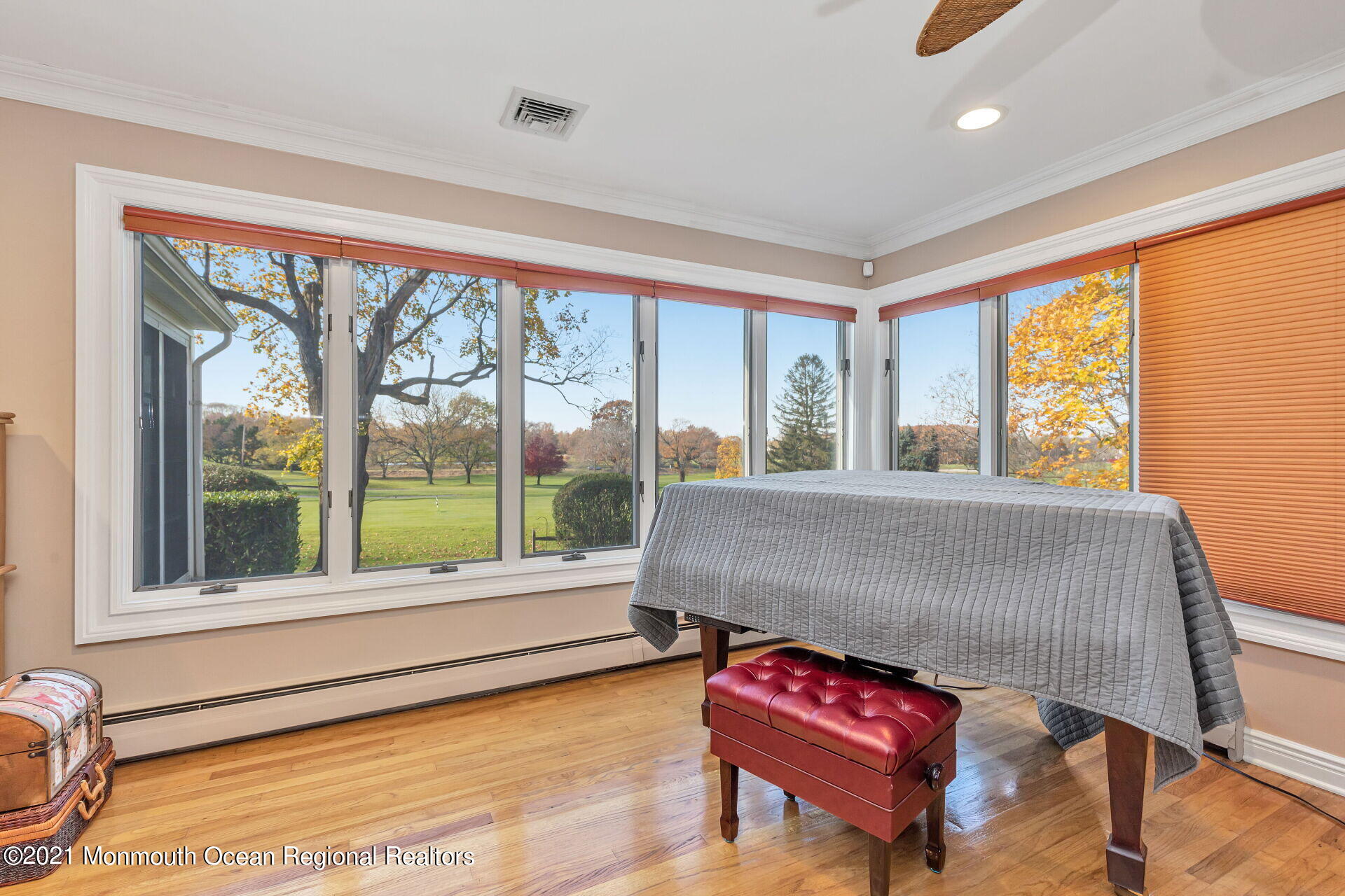 81 Portland Road Atlantic Highlands, NJ 07716 - Photo 23 of 65 a living room with furniture and a floor to ceiling window