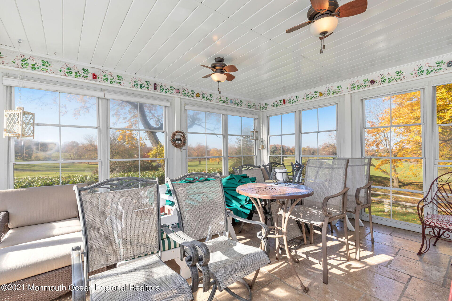 81 Portland Road Atlantic Highlands, NJ 07716 - Photo 32 of 65 a view of a dining room with furniture window and outside view