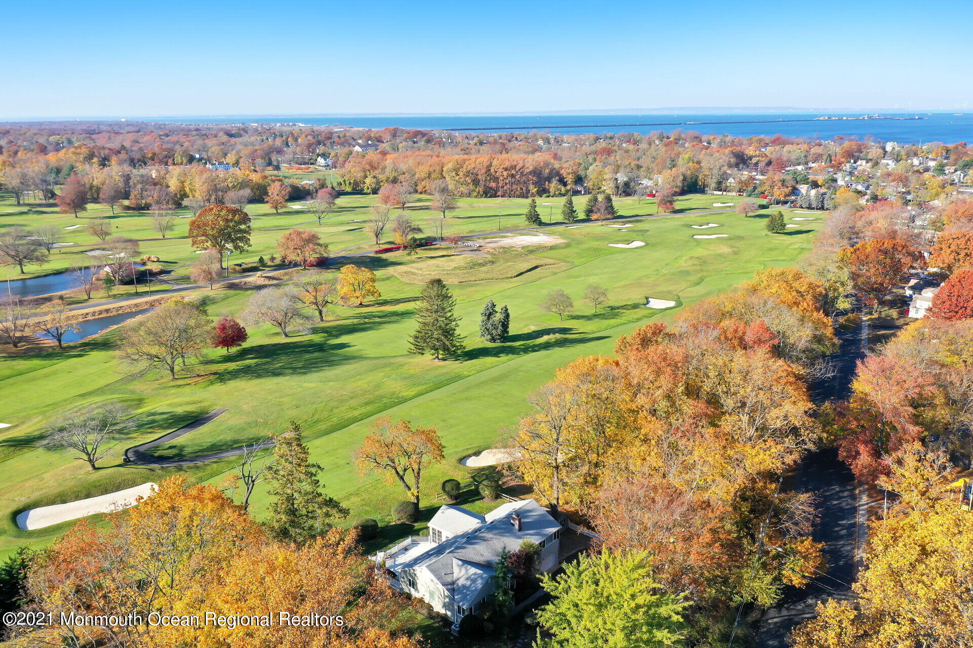 81 Portland Road Atlantic Highlands, NJ 07716 - Photo 56 of 65 a view of a city with an ocean