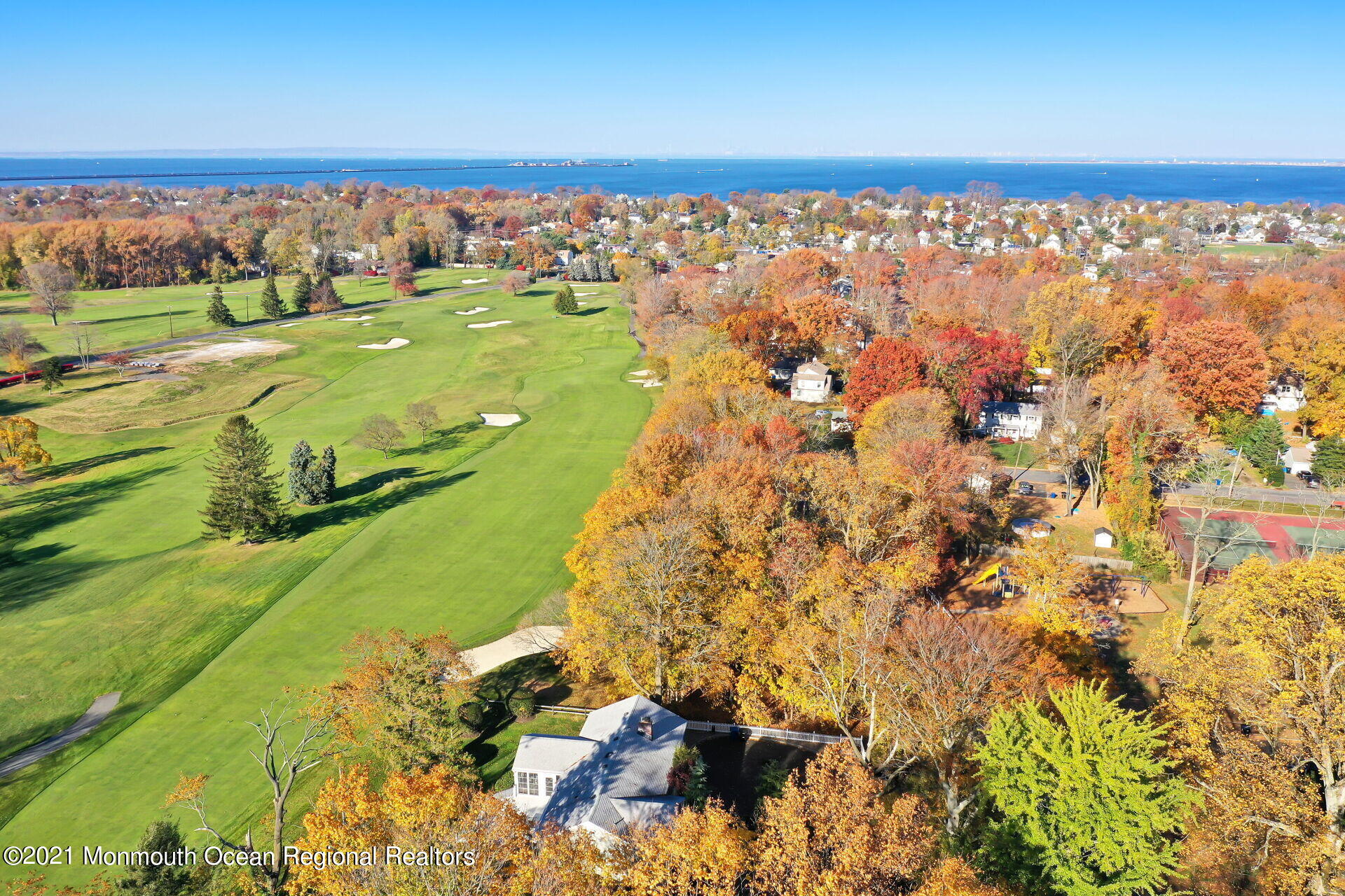 81 Portland Road Atlantic Highlands, NJ 07716 - Photo 57 of 65 a view of an outdoor space and a lake view