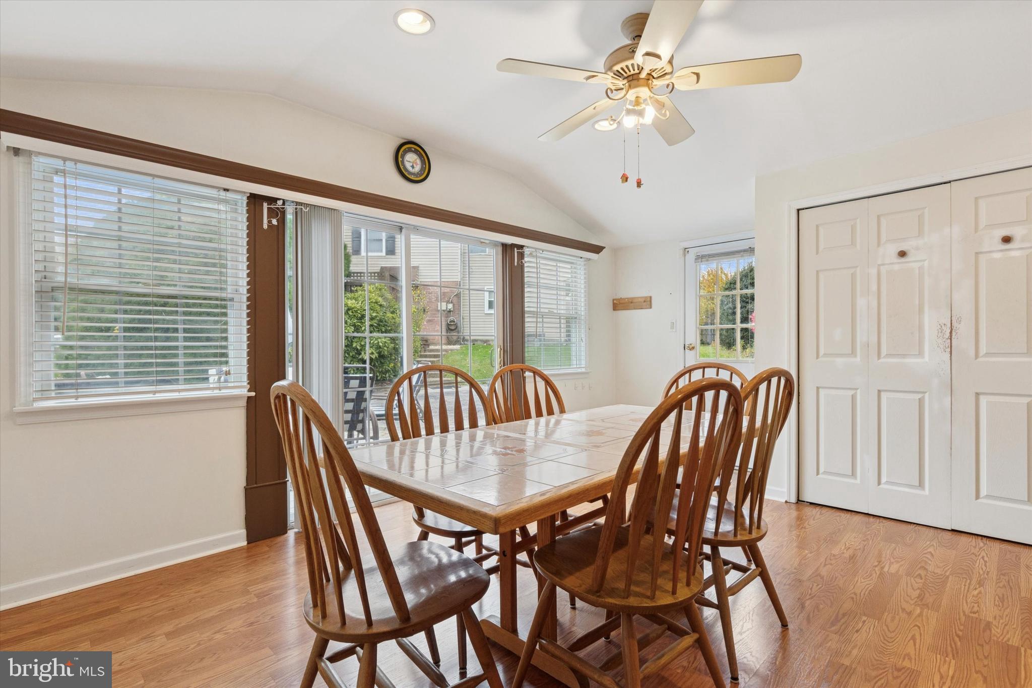 4114 Pilgrim Road Plymouth Meeting, PA 19462 - Photo 9 of 36 a view of a dining room with furniture window and wooden floor