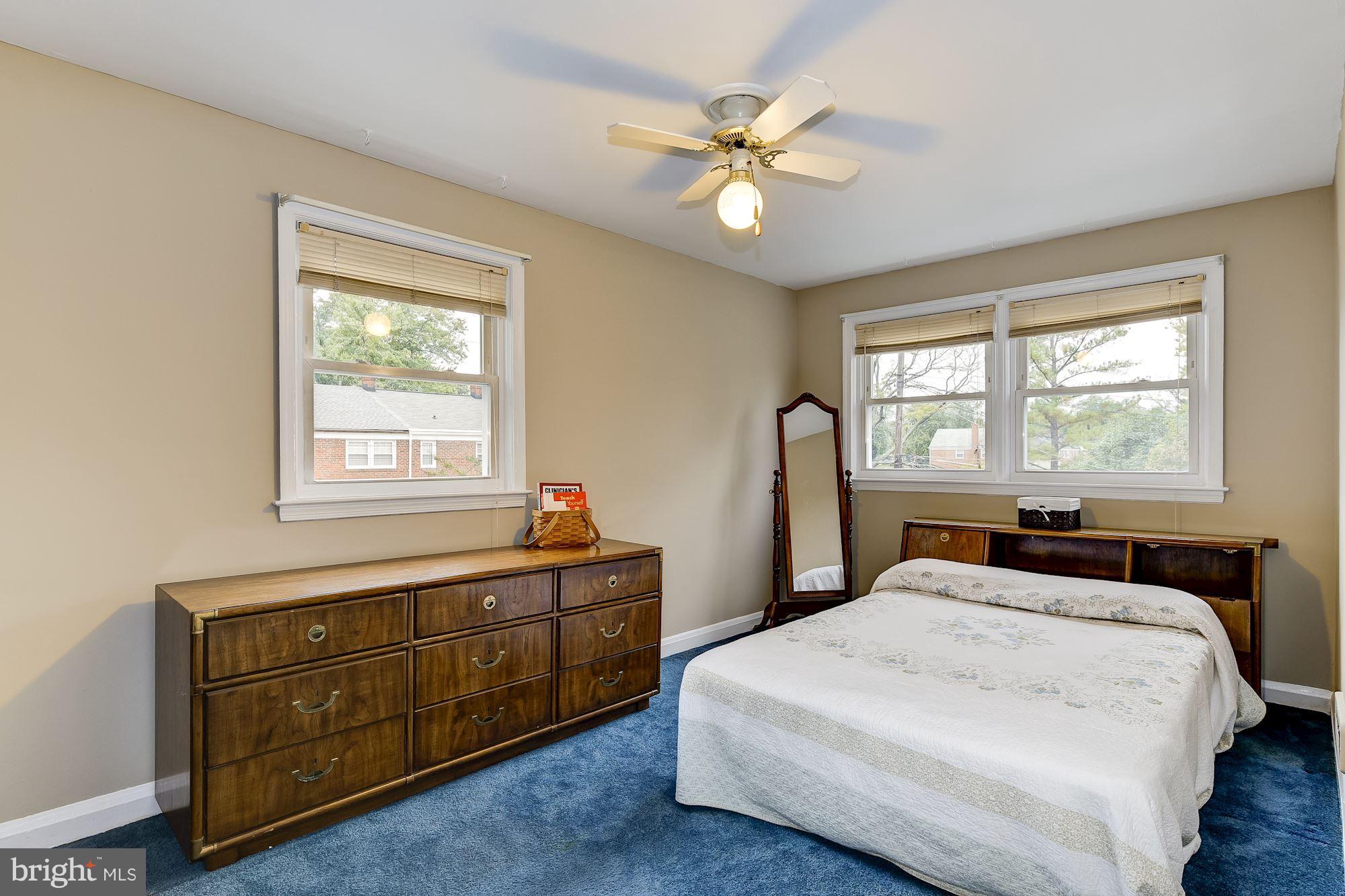 1500 Langford Road Baltimore, MD 21207 - Photo 21 of 30 Large 2nd bedroom, original hardwood floors