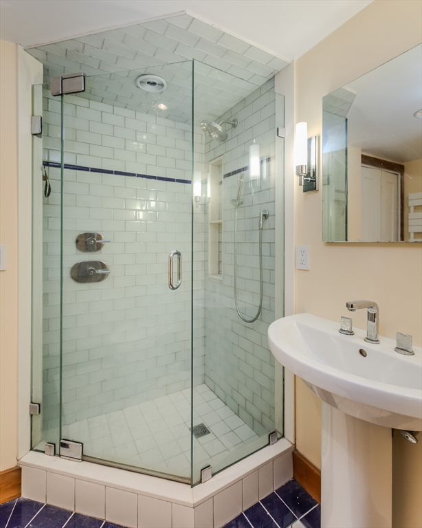 61 Crescent Street, Unit 8 Northampton, MA 01060 - Photo 29 of 30 a bathroom with a shower and a sink