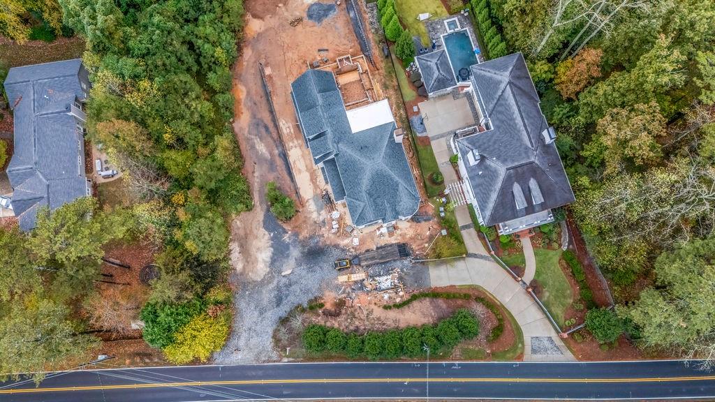 5150 Timber Ridge Road Marietta, GA 30068 - Photo 7 of 24 an aerial view of a residential apartment building with a yard