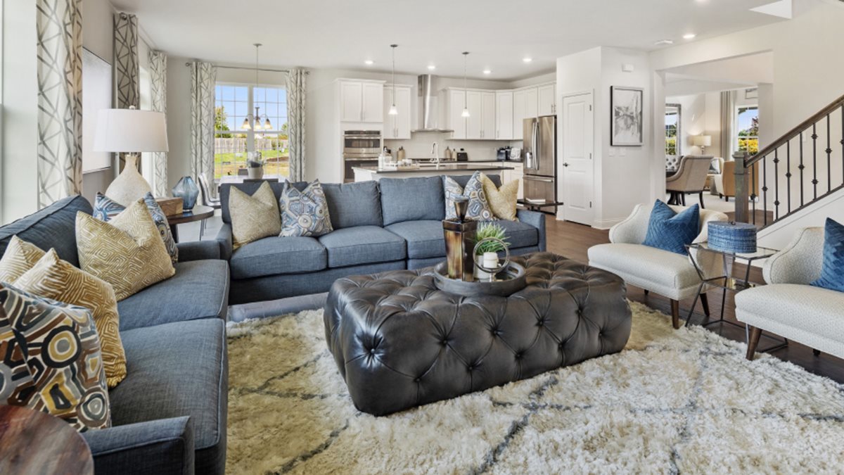 16228 Longcommon Lane Plainfield, IL 60586 - Photo 5 of 21 a view of a living room kitchen and a large window