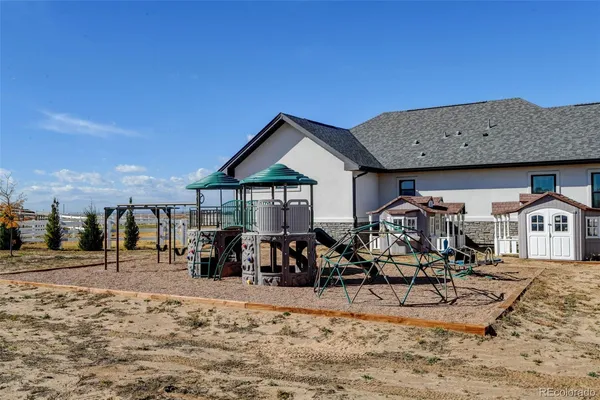 a view of a house with a patio
