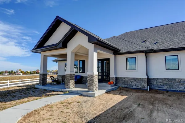 a view of a house with wooden floor