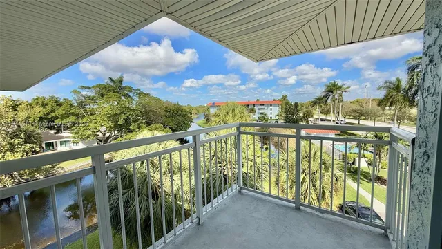 a view of balcony with outdoor space